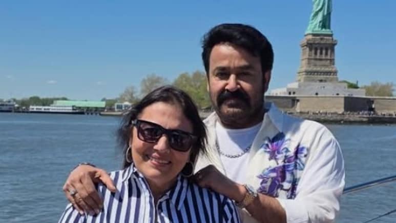 Mohanlal Holds Wife Suchitra Close In Special Post For 38th Wedding Anniversary: "Still Feels Like The Beginning"