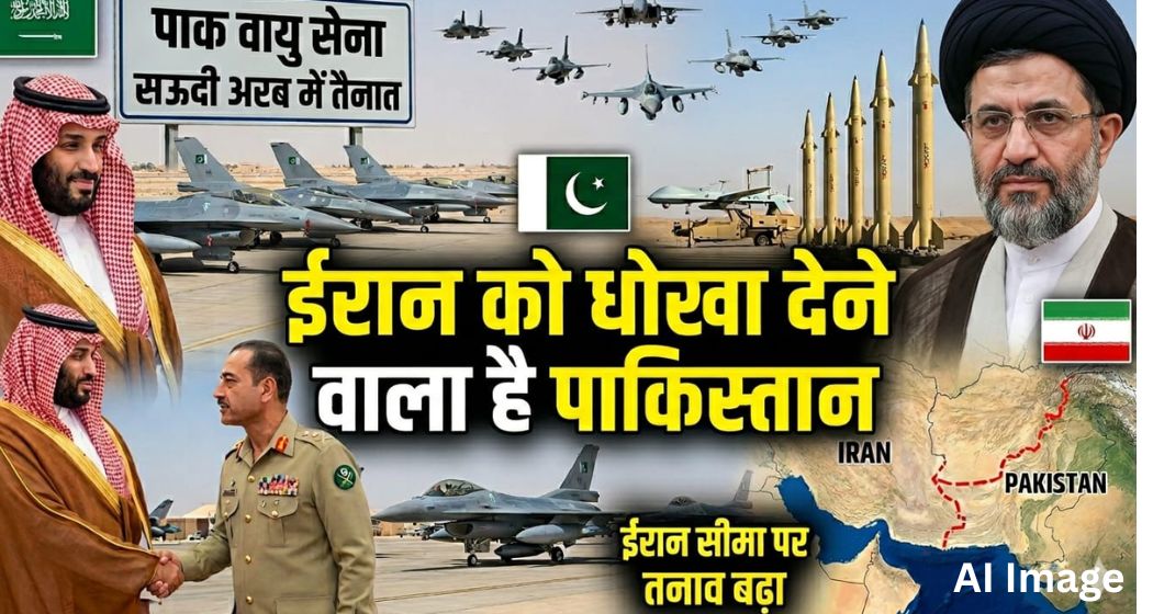 इधर शांति की बात, उधर सऊदी अरब भेज दिए फाइटर जेट, ईरान को धोखा देने की तैयारी में पाकिस्तान, समझिए कैसे