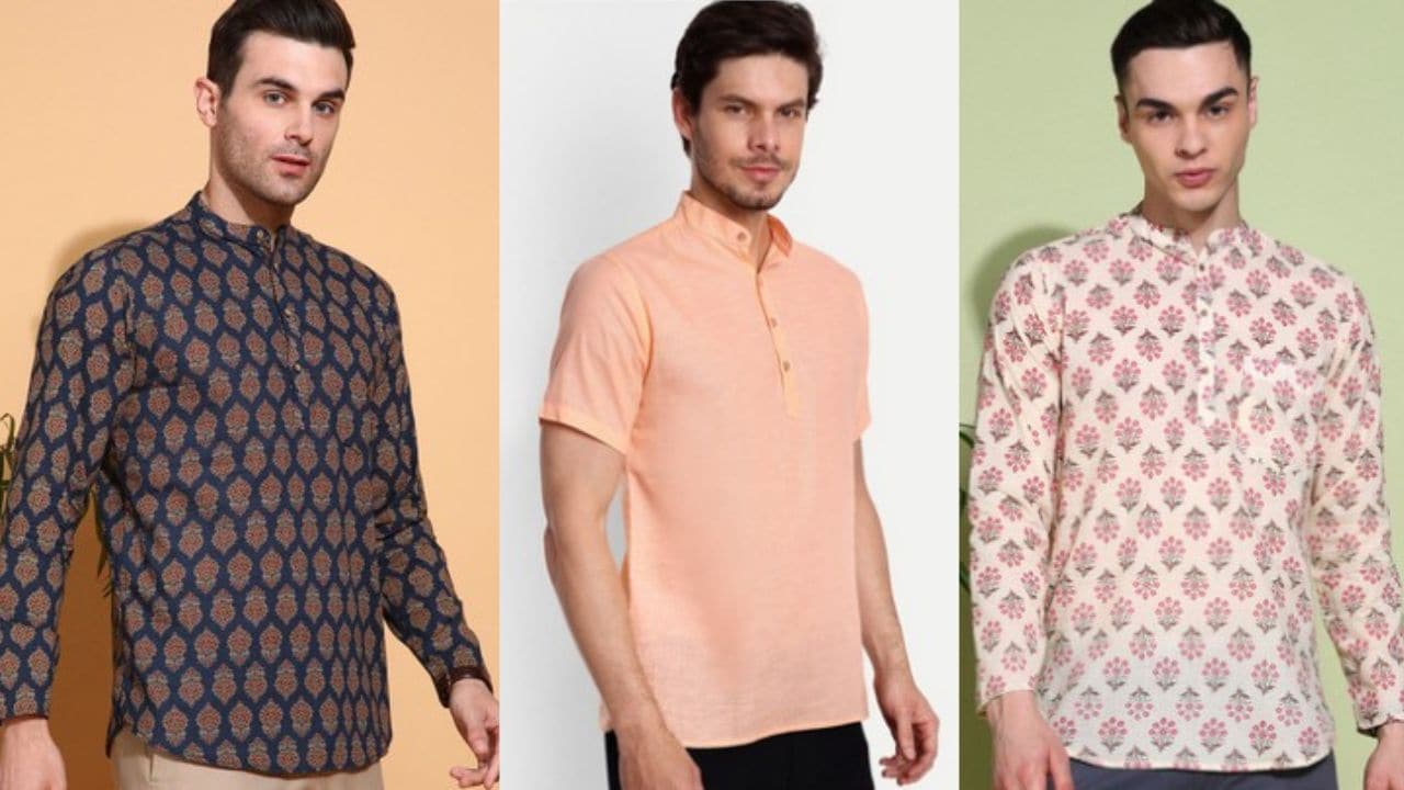 ₹499 में मिल रहे हैं Fubar, Vida Loca  के Mens Short Kurta, हर मौके पर आएंगे काम, देंगे भीड़ से अलग पहचान