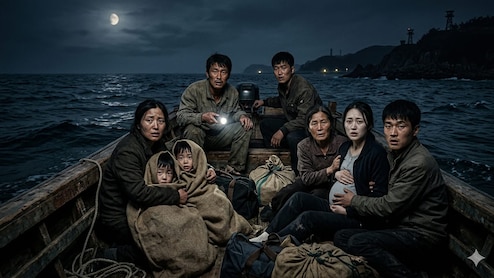 बोरियों में बच्चे और बारूदी सुरंगें...नॉर्थ कोरिया से भागने वाले इस परिवार की कहानी कलेजा चीर देगी