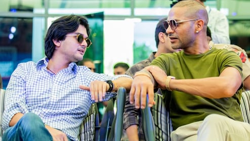 Video: महानआर्यमन सिंधिया की बॉल पर शिखर धवन का डिफेंस, बजने लगी तालियां; &lsquo;दा वन हाई परफॉर्मेंस सेंटर&rsquo; शुरू