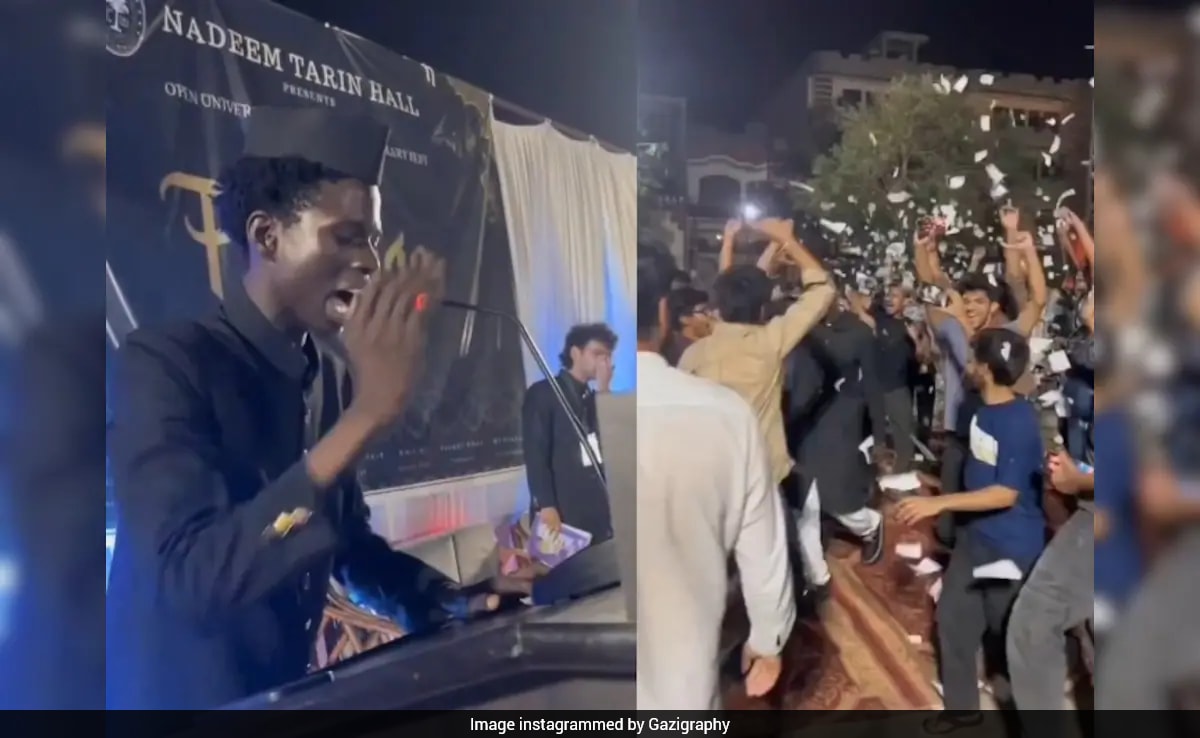 "AC, Metro, Aur Teen Baar Chai": African Student's AMU Poll Speech In Hindi Sparks Frenzy