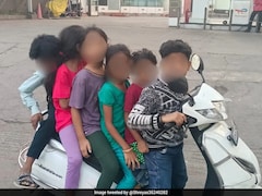 Bengaluru Photo Of Six Children On A Scooter Triggers Road Safety Debate
