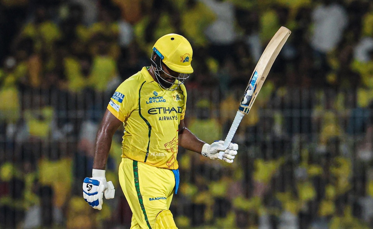 Sanju Samson Breaks MS Dhonis Record With 1st Ton For CSK, Joins KL Rahul In Super Elite IPL Club