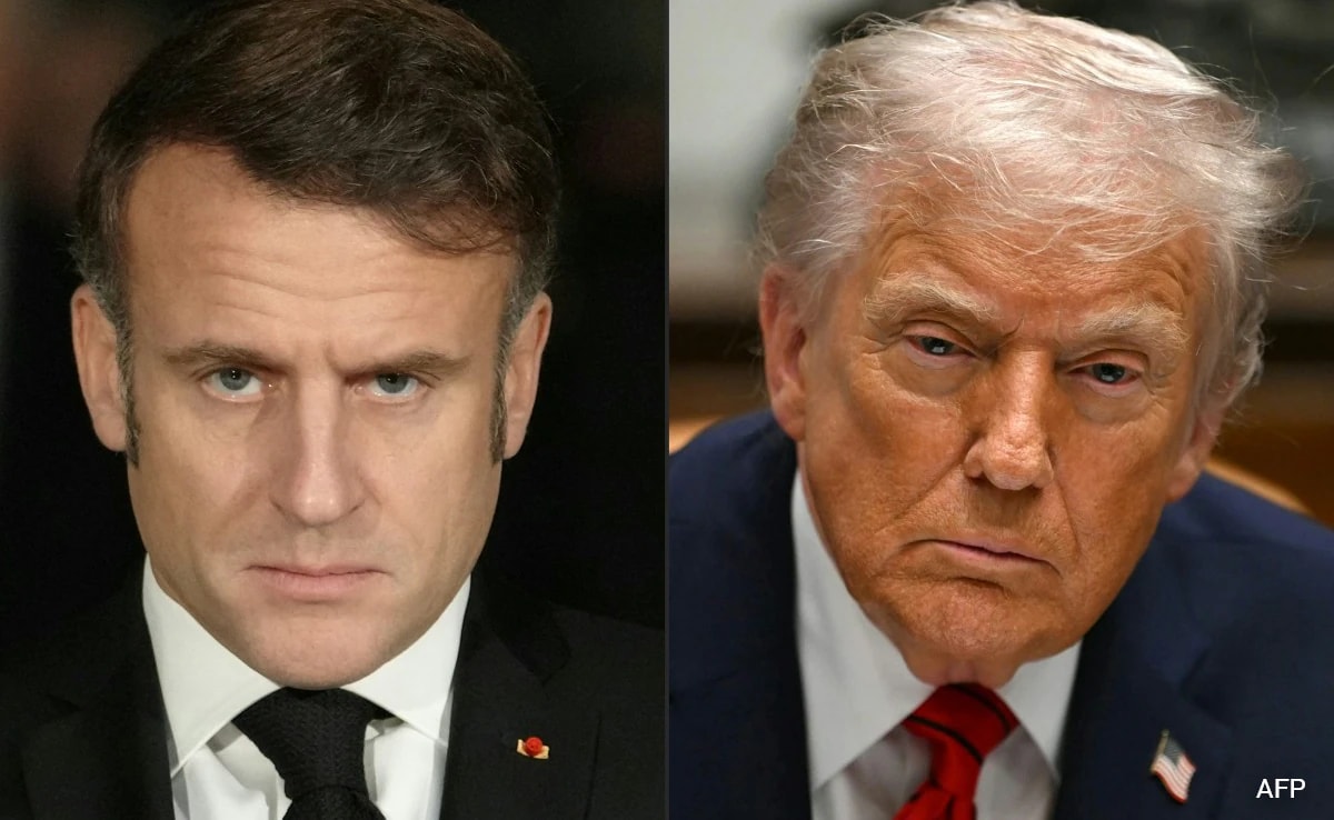 "You Shouldn't Talk Every Day": Macron Slams Trump For Iran War U-Turns