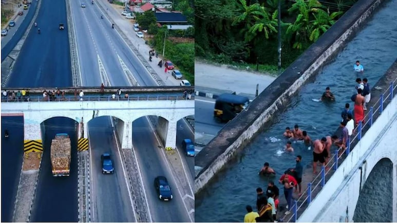 हवा में बहता पानी! केरल का ये &lsquo;वॉटर ब्रिज&rsquo;दिखता है जन्नत जैसा, लेकिन यहां जाना पड़ सकता है भारी!