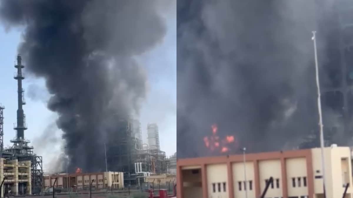 आग से निकला गुबार