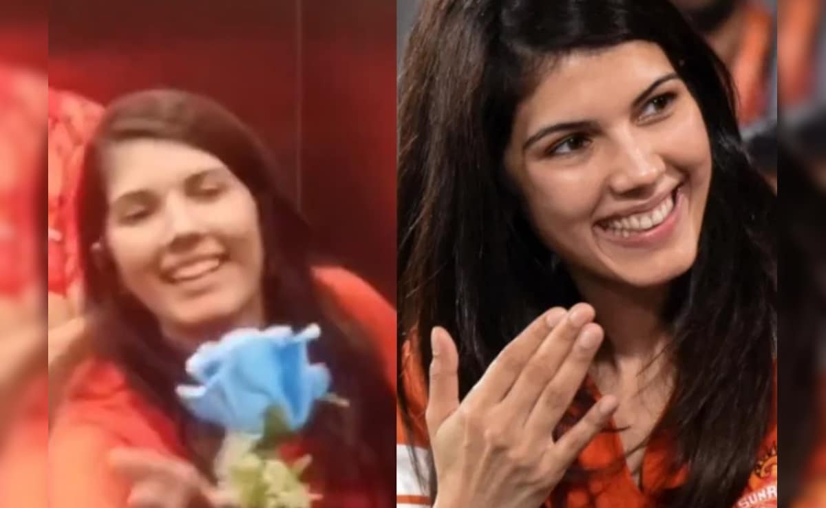 Video: हैदराबाद की जीत के बाद टीम की मालकिन काव्या मारन को किसने दिया गुलाब ?