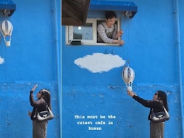 Watch: At This Viral Cafe, Your Coffee Is Flown Down In An Air Balloon