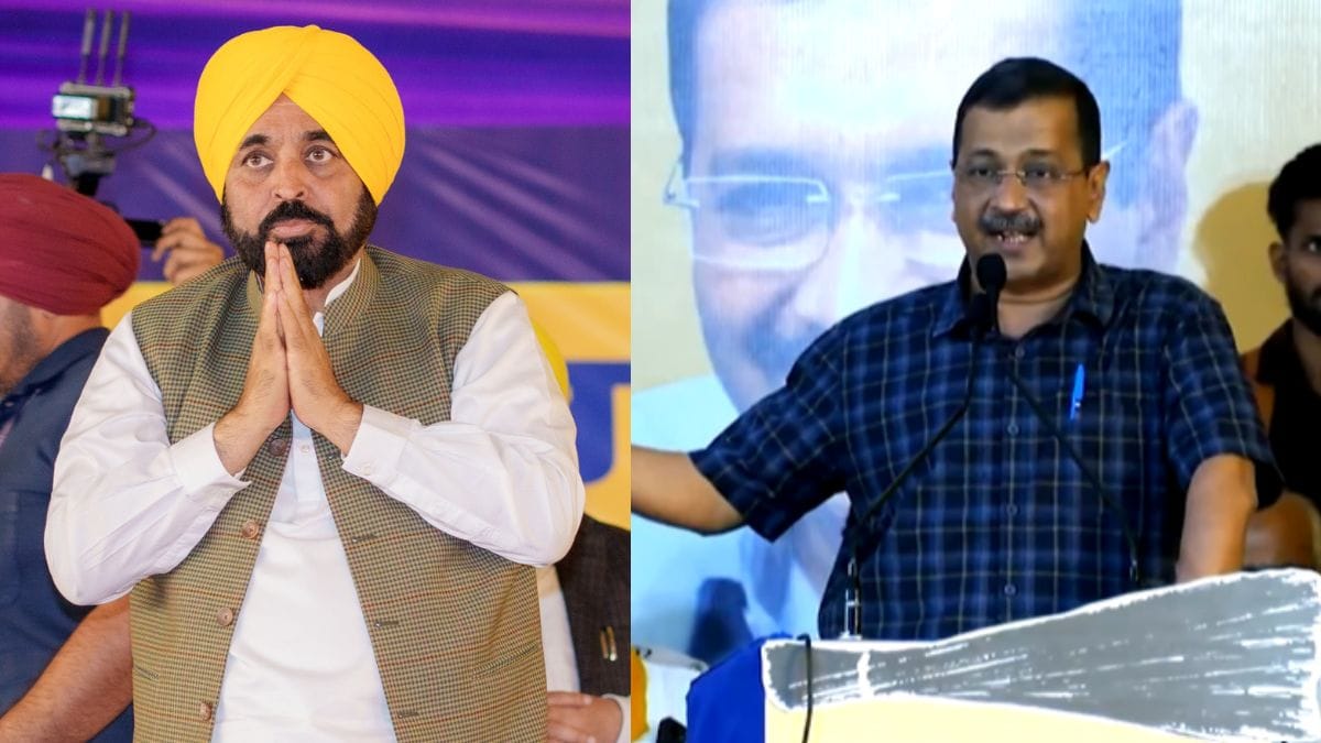 अरविंद केजरीवाल ने भगवंत मान को 2027 चुनाव के लिए पंजाब के मुख्यमंत्री चेहरे के रूप में प्रोजेक्ट किया