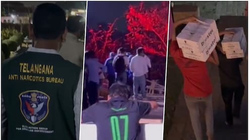 हैदराबाद: सेलिब्रिटी इवेंट में नशीली दवाओं का खेल, ईगल टीम की बड़ी कार्रवाई, फिल्म जगत की हस्तियों से पूछताछ