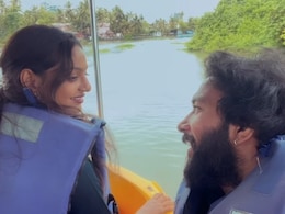 मोनालिसा का हनीमून वीडियो, फरहान के साथ एन्जॉय कर रहीं बोट राइड, लव जिहाद के विवाद के बीच कुछ ऐसा दिखा मूड