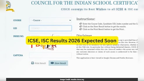 ICSE, ISC Results 2026: CISCE Likely To Announce Class 10, 12 Results Anytime This Week; More Details Inside