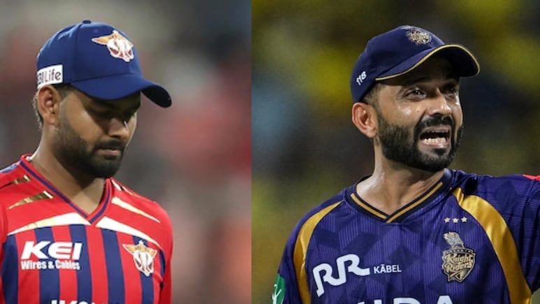 LSG vs KKR LIVE Score, IPL 2026:  लाइव मैच में बवाल, ऑब्स्ट्रक्टिंग द फ़ील्ड दिए गए रघुवंशी, मुश्किल में कोलकाता