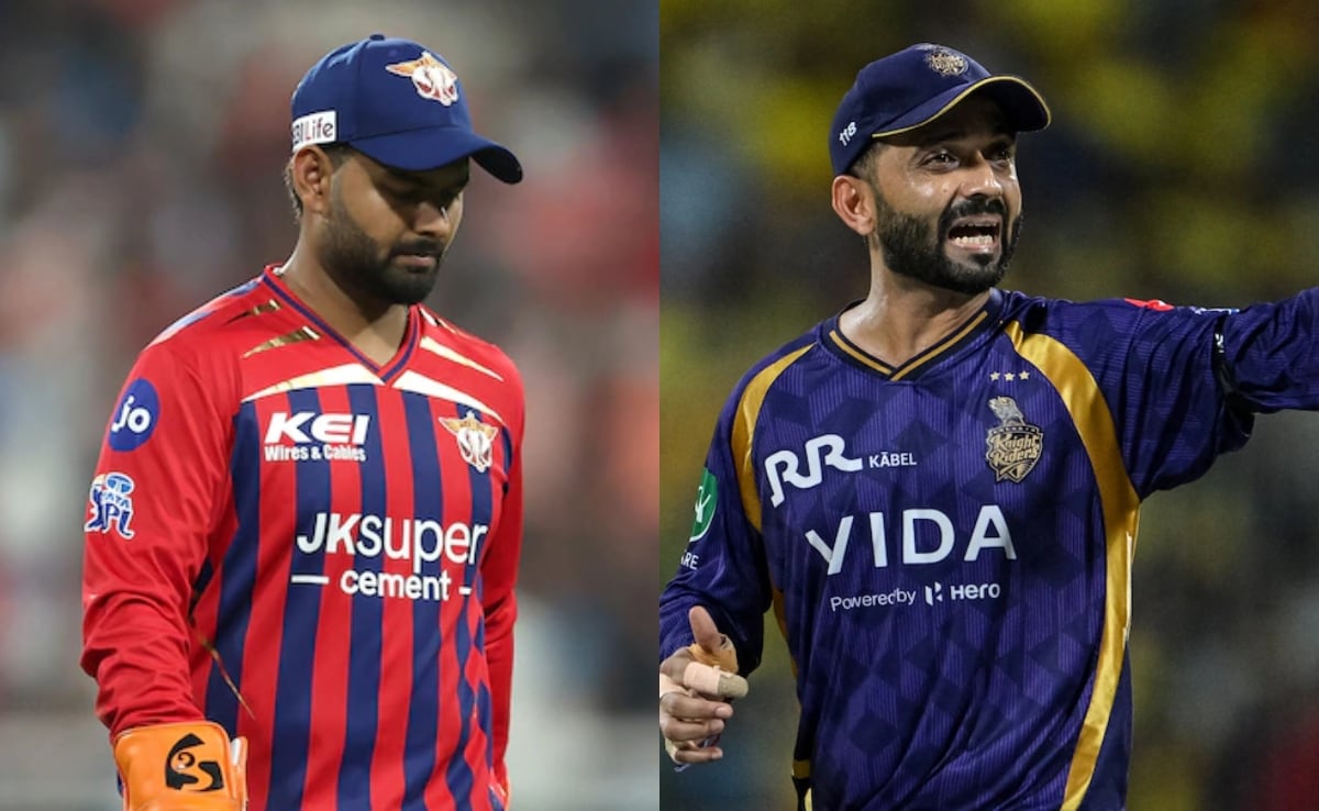 LSG vs KKR Live Score, IPL 2026: Focus On Rishabh Pant And Ajinkya Rahanes Poor Forms As LSG Host KKR