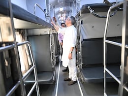 From Modern Colour Themes To PVC Flooring: Inside New Amrit Bharat Coaches Inspected By Railway Minister