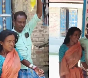 बीमार आंगनवाड़ी सेविका को हाथ में ग्लूकोज की बोतल लेकर आना पड़ा ऑफिस, VIDEO VIRAL