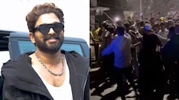 Viral Video: Allu Arjun Greets Sea Of Fans Outside Hyderabad Home On 44th Birthday, Crowd Turns Chaotic