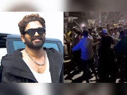 Viral Video: Allu Arjun Greets Sea Of Fans Outside Hyderabad Home On 44th Birthday, Crowd Turns Chaotic