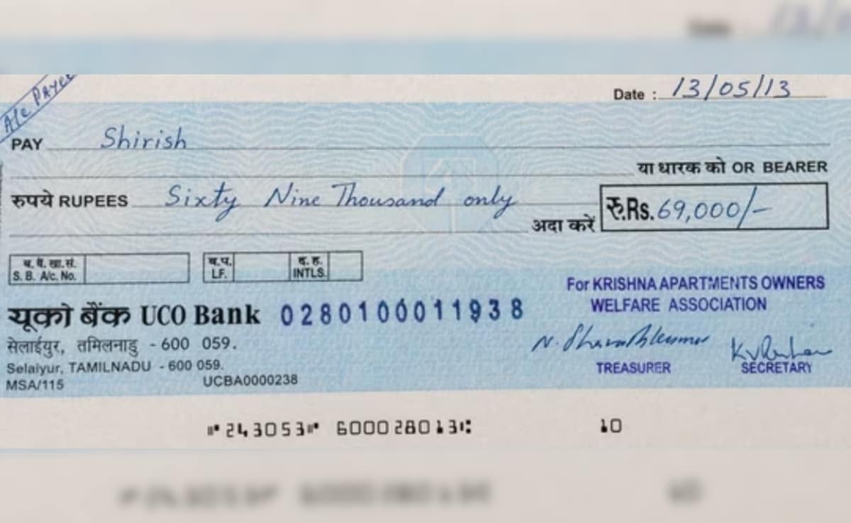 ChatGPT ने बनाया 69,000 का 'असली' दिखने वाला चेक, सोशल मीडिया पर मची खलबली...अब बचना मुश्किल है!