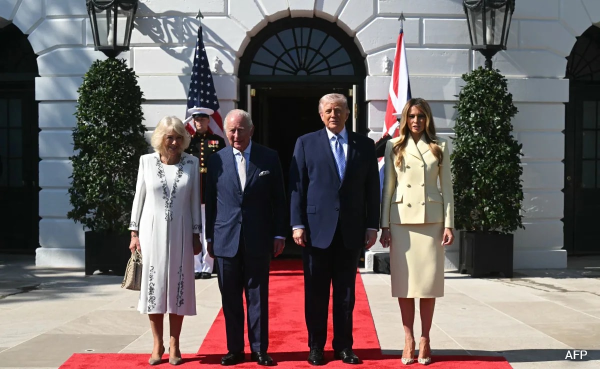 King Charles Meets Trump In Bid To Salvage Ties