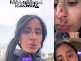 Woman Goes Paragliding In Bir Billing, Lands With Broken Nose In Viral Video