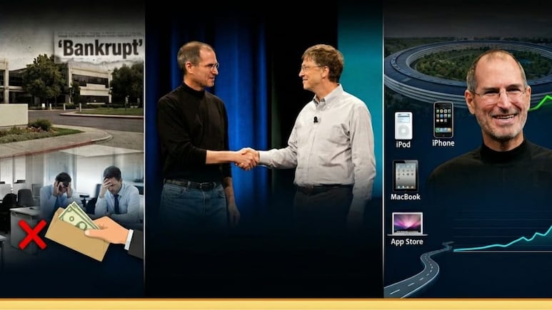 Apple Survival Story:  बंद होने वाली थी एप्पल, सैलरी देने को नहीं थे पैसे, माइक्रोसॉफ्ट की मदद और स्टीव जॉब्स के आइडिया ने किया कमाल