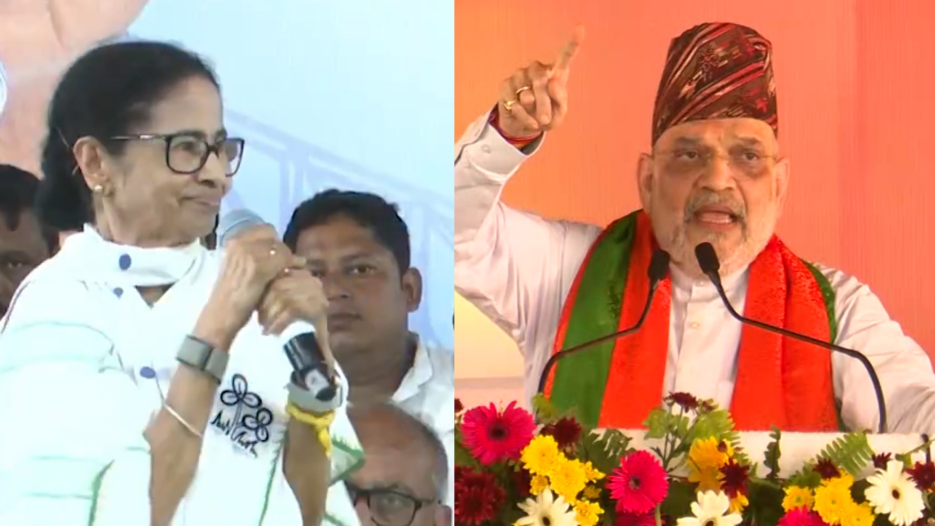 Bengal Polls Phase 1: Campaign Ends, Mamata vs Shah War Heats Up Before Voting