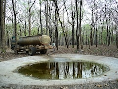 बारनवापारा अभ्यारण्य का कमाल का मॉडल, वन्यजीव ऐसे पी रहे साफ पानी, जियो टैगिंग से 240 जल स्रोतों की पहचान