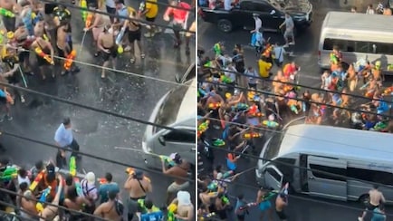 Viral Video: Thailand Police Arrest 7 Tourists For Misbehaviour In Phuket