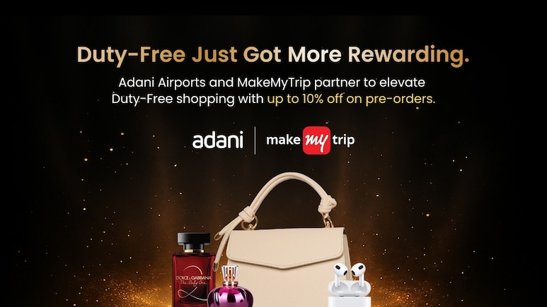 MakeMyTrip, Adani Airport Partner For Online Duty-Free Pre-Booking Services