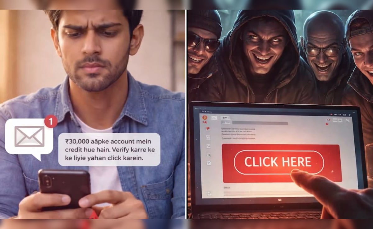 'आपके अकाउंट में ₹30,000 क्रेडिट हुए हैं'... क्या आपके पास भी आया है ऐसा मैसेज? किसी भी लिंक पर क्लिक करने से पहले जान लें ये जरूरी बात