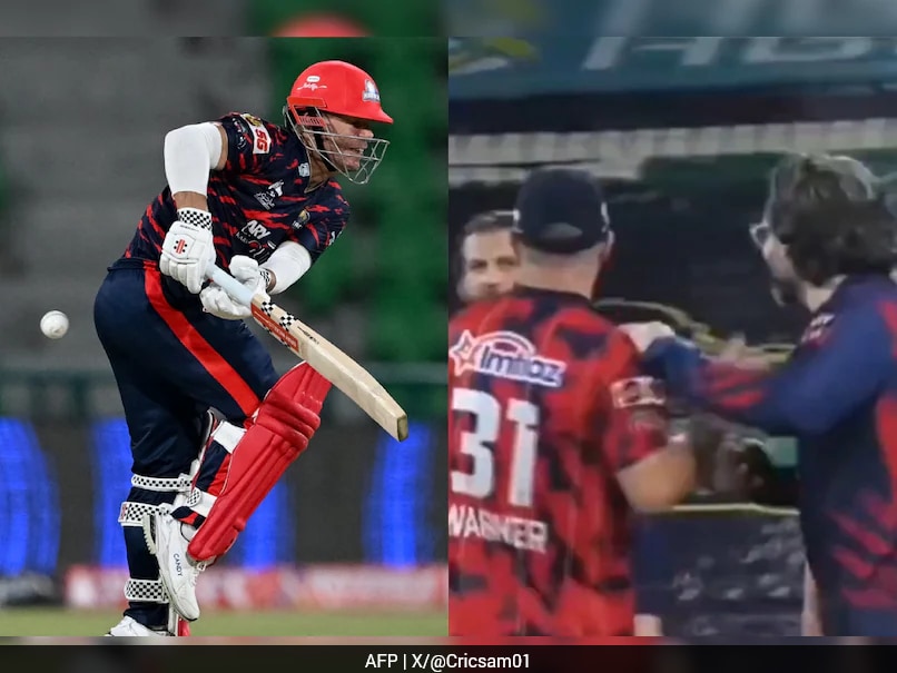 Video: David Warner's Sanjiv Goenka Moment In PSL Stumps Fans, Later A Clarification