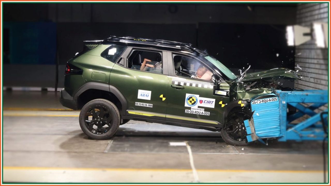 Renault Duster Bags 5-Star Safety Rating At Bharat NCAP Crash Test