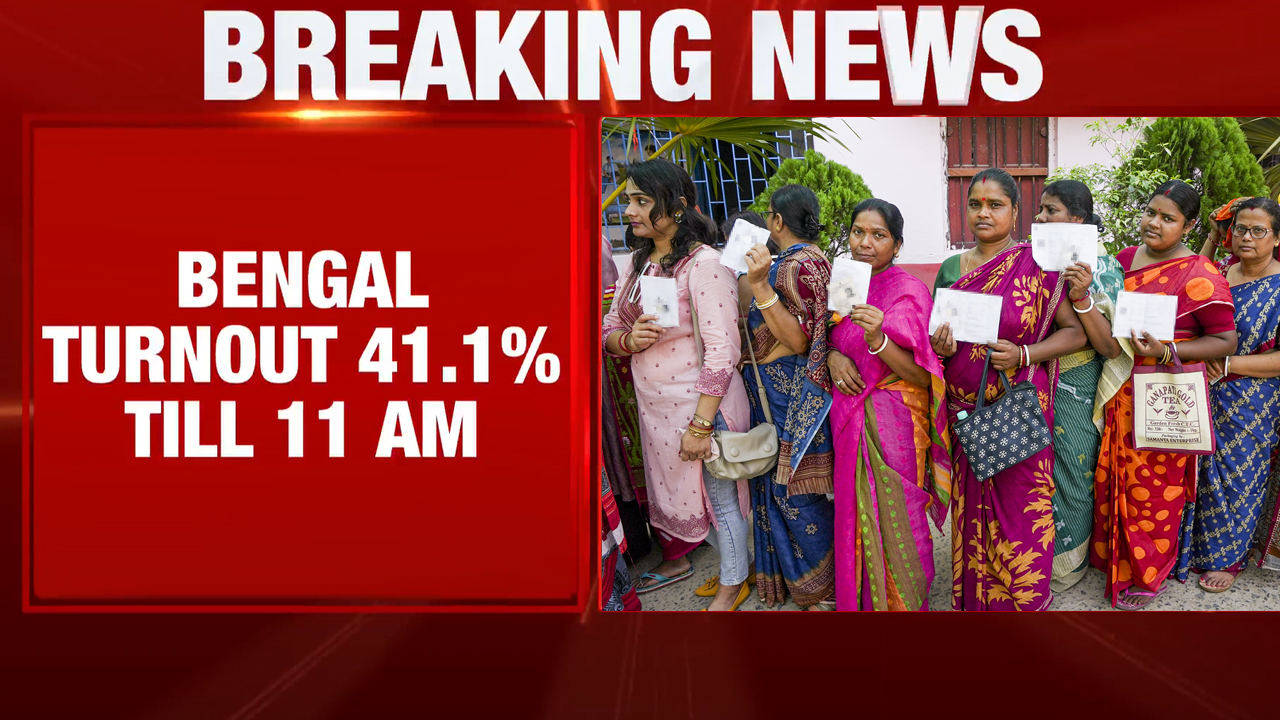Bengal Sees Over 41% Voting Till 11 AM, Tamil Nadu At 37.6%