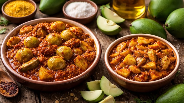 गुंदा और कच्चे आम का अचार: साल में केवल दो महीने मिलने वाली इस खास चीज से बनाएं मसालेदार अचार