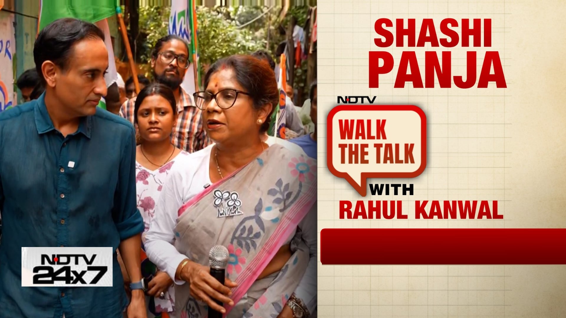 Walk The Talk With Rahul Kanwal: Shashi Panja on Bengal Poll Battle - Women Safety, Corruption & BJP vs TMC Face-Off