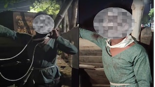 प्रेमिका को भगाने आया युवक पकड़ा गया, भीड़ ने खंभे से बांधकर की पिटाई, सतना में देर रात मच गया हंगामा