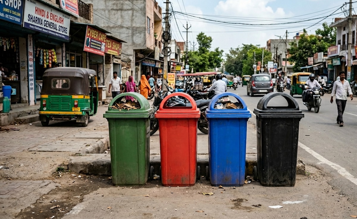 Green, Blue, Red, Black: 4-Dustbin Waste Rule Starting From Today