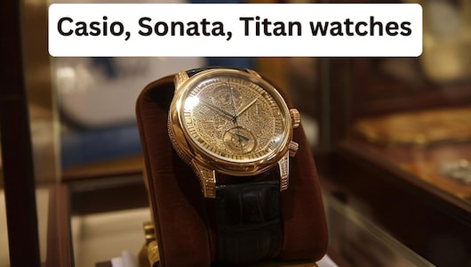 Casio, Sonata, Titan की Stylish watches हो गई हैं 30% सस्&zwj;ती, इन Top 5 वॉचेज को न जाने दें हाथ से
