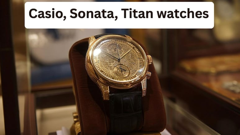 Casio, Sonata, Titan की Stylish watches हो गई हैं 30% सस्&zwj;ती, इन Top 5 वॉचेज को न जाने दें हाथ से