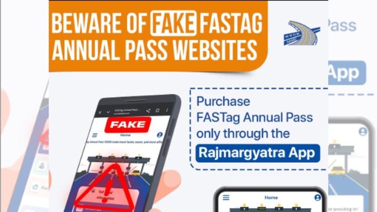 Sites Selling Fake FASTag Annual Pass, National Highway Authority Of India Warns Users