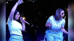 Sunanda Sharma Panics, Halts Ghaziabad Concert Midway After Fan Rushes To Stage. Watch