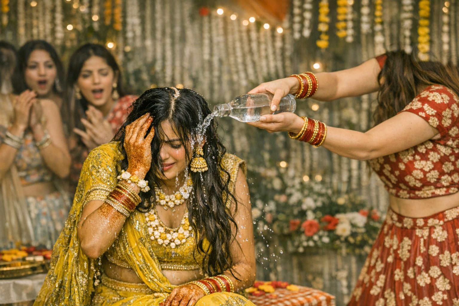 मेहंदी फंक्शन में पहुंची दू्ल्हे की गर्लफ्रेंड ने दुल्हन के चेहरे पर फेंका तेजाब, दो दिन बाद होनी थी शादी