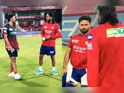 "<i>Bas Ho Gaya</i>": Rishabh Pant Helps As Digvesh Rathi, Nitish Rana Bury The Hatchet After Major Spat