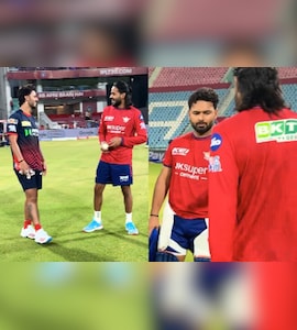 "<i>Bas Ho Gaya</i>": Rishabh Pant Helps As Digvesh Rathi, Nitish Rana Bury The Hatchet After Major Spat