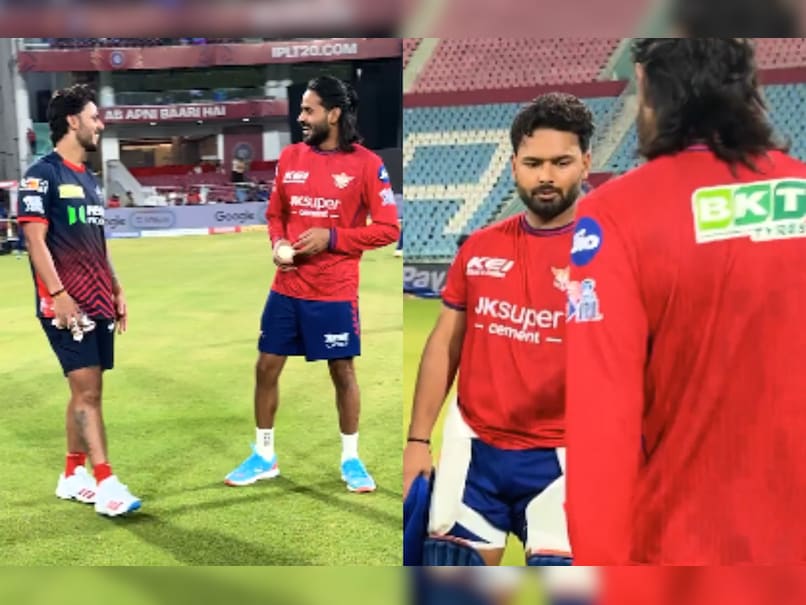 "Bas Ho Gaya": Rishabh Pant Helps As Digvesh Rathi, Nitish Rana Bury The Hatchet After Major Spat