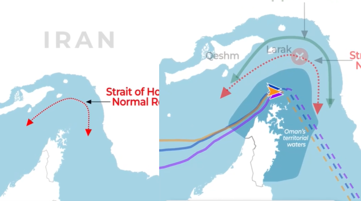 ईरान की 2 मिलियन डॉलर की 'वसूली' को गच्चा, जहाजों ने खोजा होर्मुज पार करने का नया 'डार्क' रूट