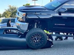 Woman In Pickup Truck Crushes Rs 3.4 Crore Lamborghini, Remains Unaware: Video