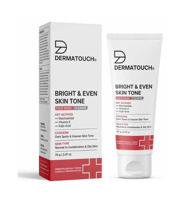 Click here to buy:  Dermatouch Bright & Even Tone Face Wash